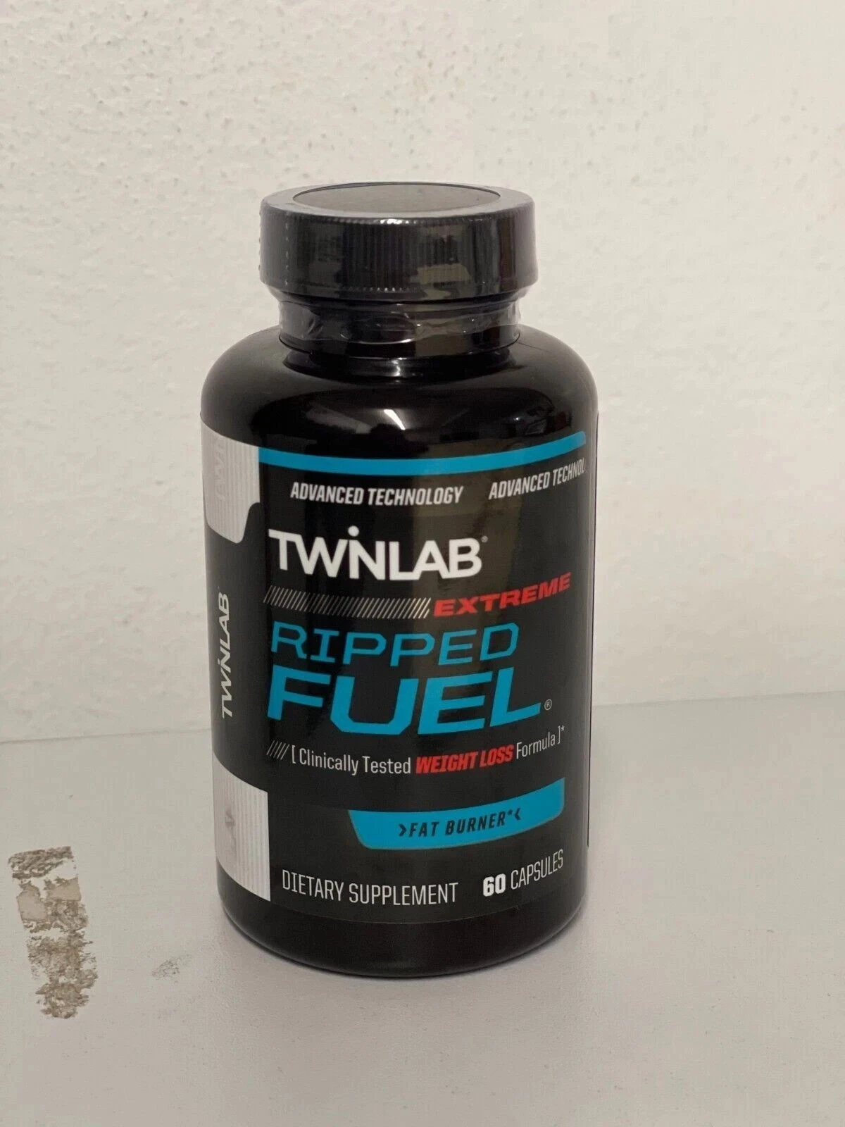 Twinlab Ripped Fuel Extreme Weight Loss Formula Burn Fat Ene. 60caps | Pack of 5