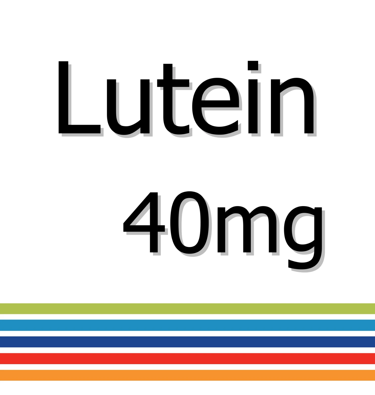 Lutein 40mg x 90 Tablets - Anti Inflammatory