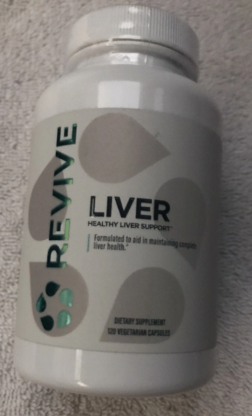 Revive MD Liver Health Support Formula TUDCA Milk Thistle 120Caps EXP 01/2026