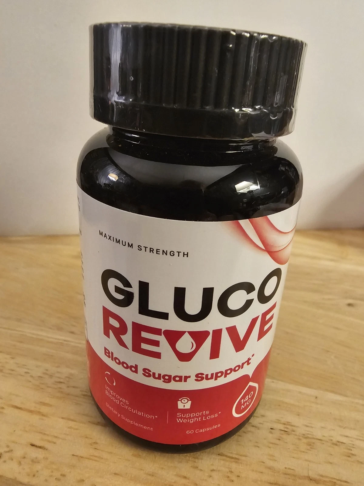 Gluco Revive Pills 688MG Blood Support Support Gluorevive Glyco Optimizer 1 Pack