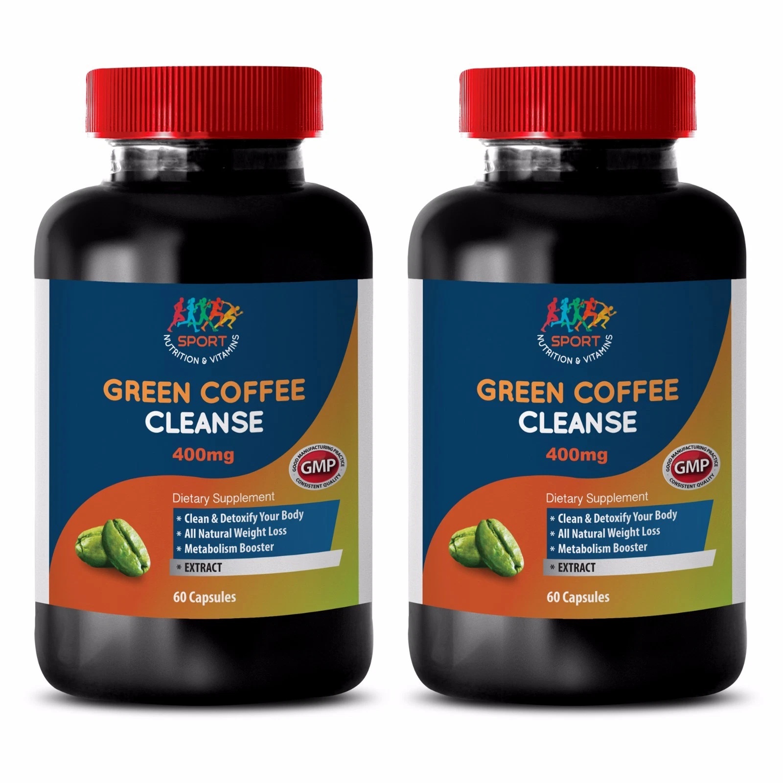 Weight Loss Meal Replacement - Green Coffee Cleanse 800mg - Green Coffee Peru 2B