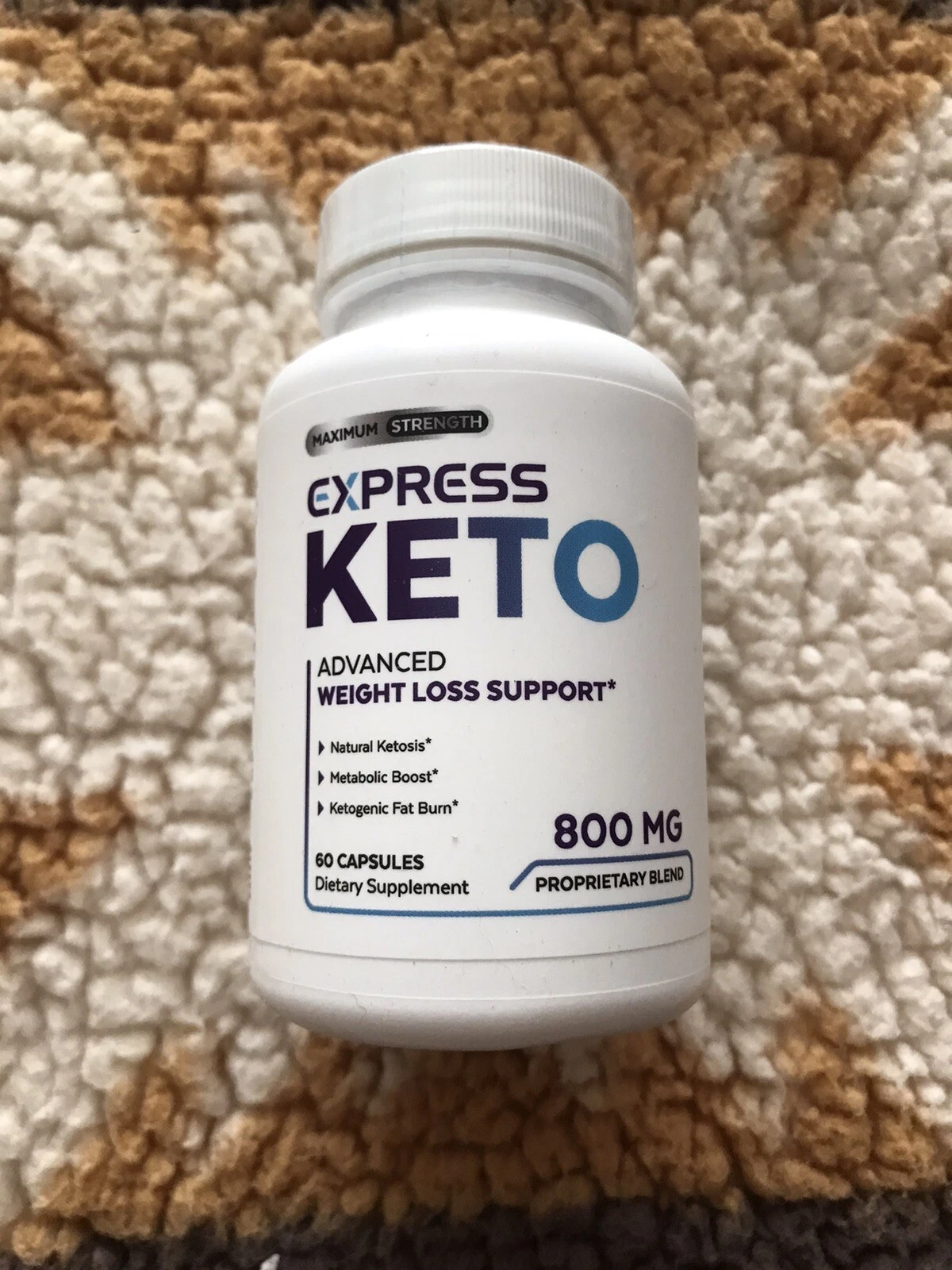 Express Keto Advanced Weight Loss Support Maximum Strength 800 mg 60 Caps NEW