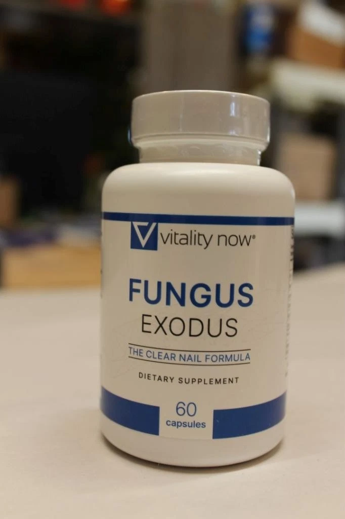 Vitality Now Fungus Exodus Clears Nails 60 Caps 04/2026 - NEW ^