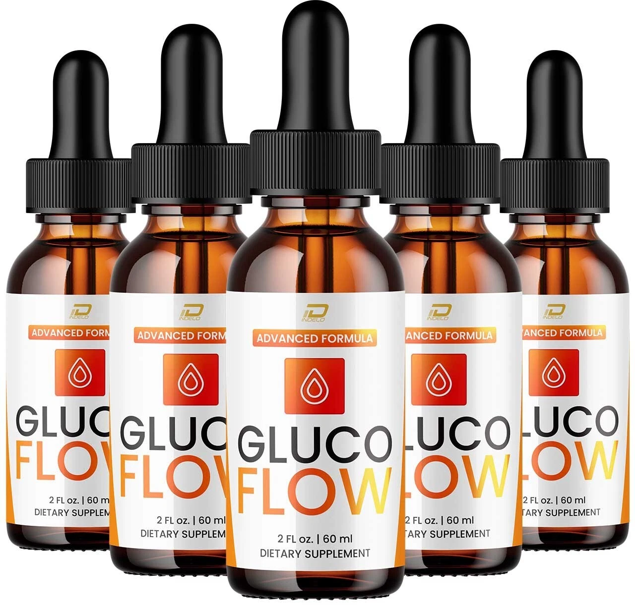 (5 Pack) Gluco Flow – GlucoFlow Extra Strength All Natural Healthy Organic