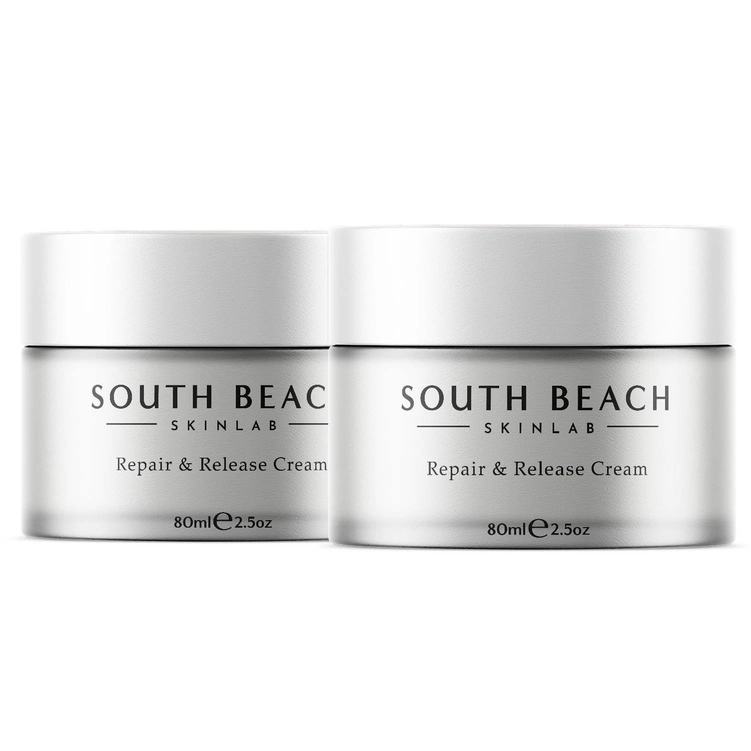 South Beach Skin Lab Repair Release Cream Anti Aging Wrinkles Remover (2 Pack)
