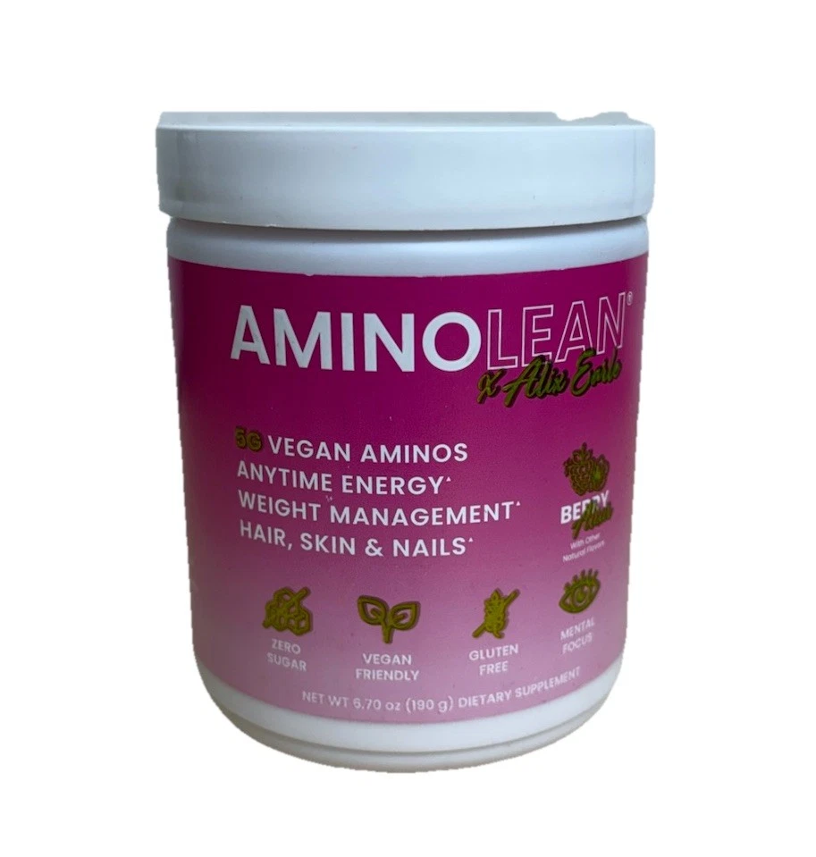 RSP Nutrition Amino Lean Pre-Workout Powder - Berry - 6.70 oz