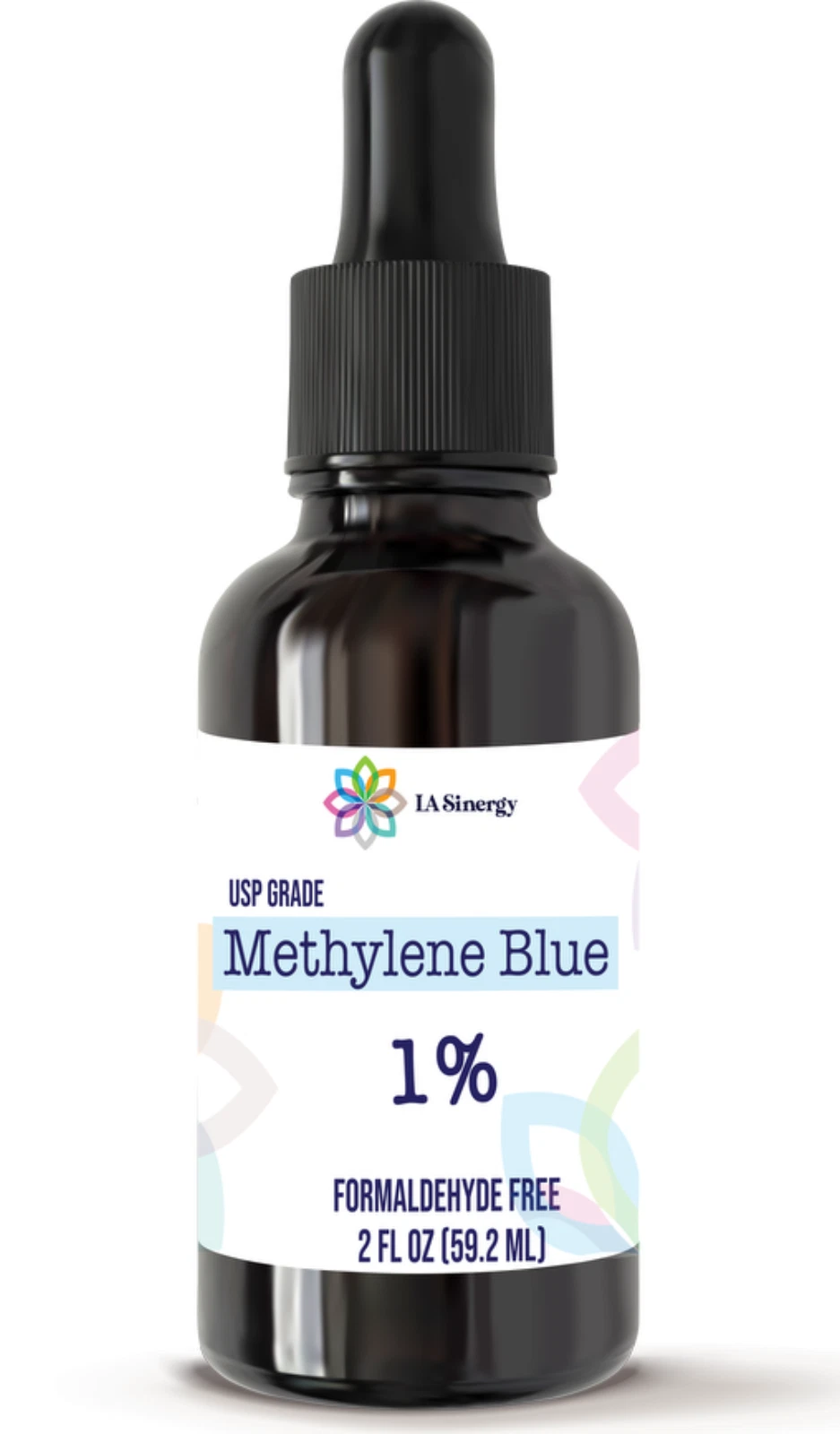 Methylene Blue 1% Liquid Drops, Pure Water Solution, Supports Cognitive Vitality