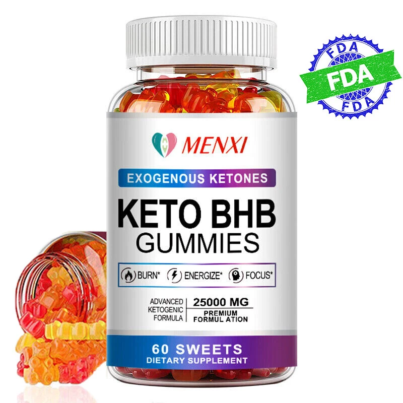 Advanced Keto BHB Weight Loss Gummies Fat Burn Detox Improve Immunity Joint MX