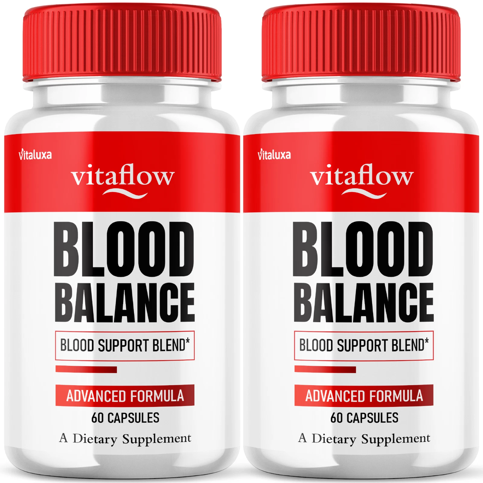 (2 Pack) VitaFlow Blood Balance Capsules, Glycogen Support (120 Capsules)