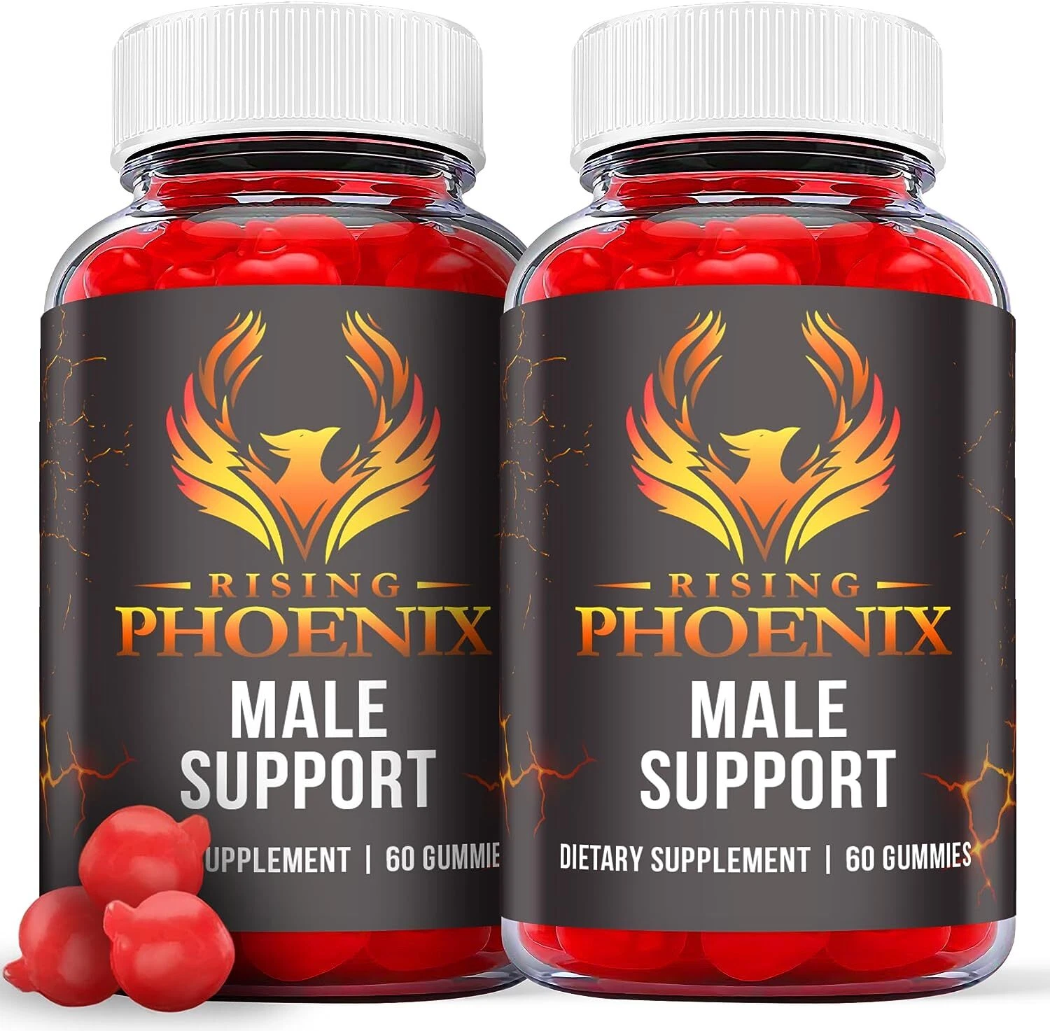 Rising Phoenix Male Gummies - Rising Phoenix Gummy ORIGINAL - 2 Pack