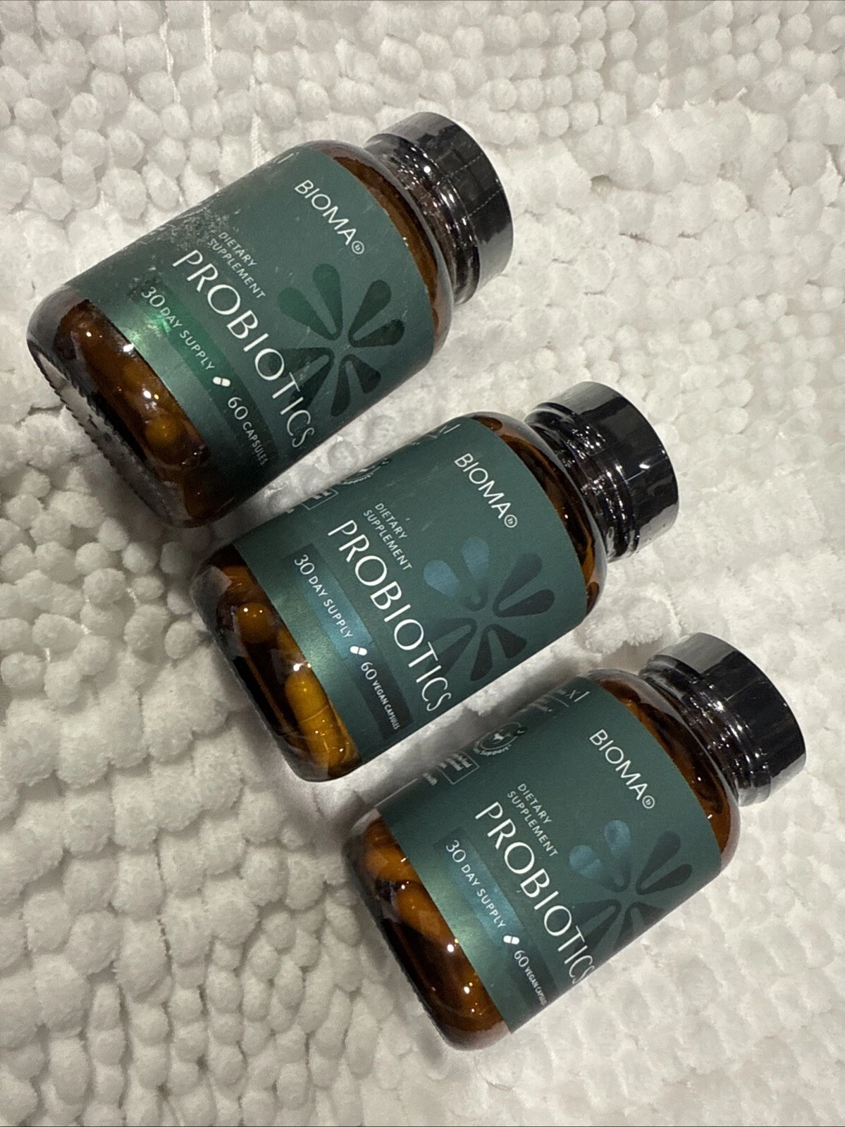 3xBioma Probiotics for Digestive Health 3 In 1 Gut Health Probiotic 60 Caps NEW