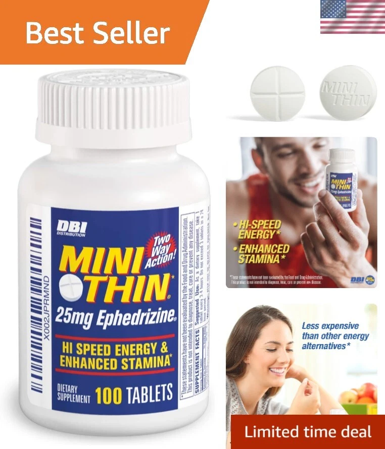 Caffeine Tablets 100 Count High Speed Energy Stamina Portable Supplement