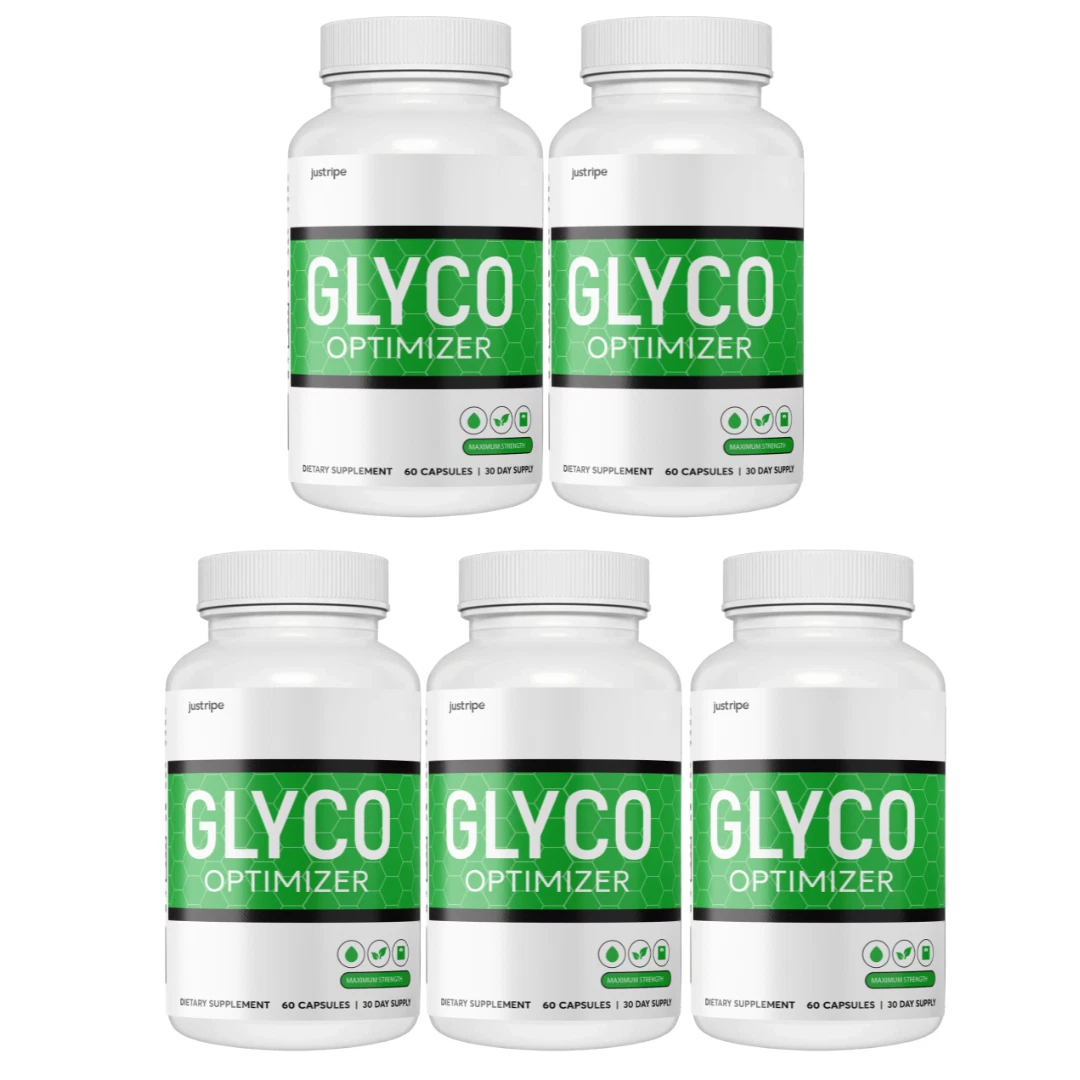 Celsium Glyco Optimizer Pills Advanced Blood Formula Supplement - 5 Bottles