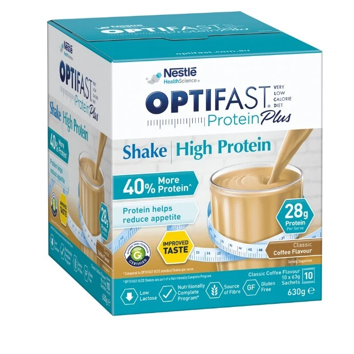 Optifast VLCD Protein Plus Shake Coffee 10 x 63g