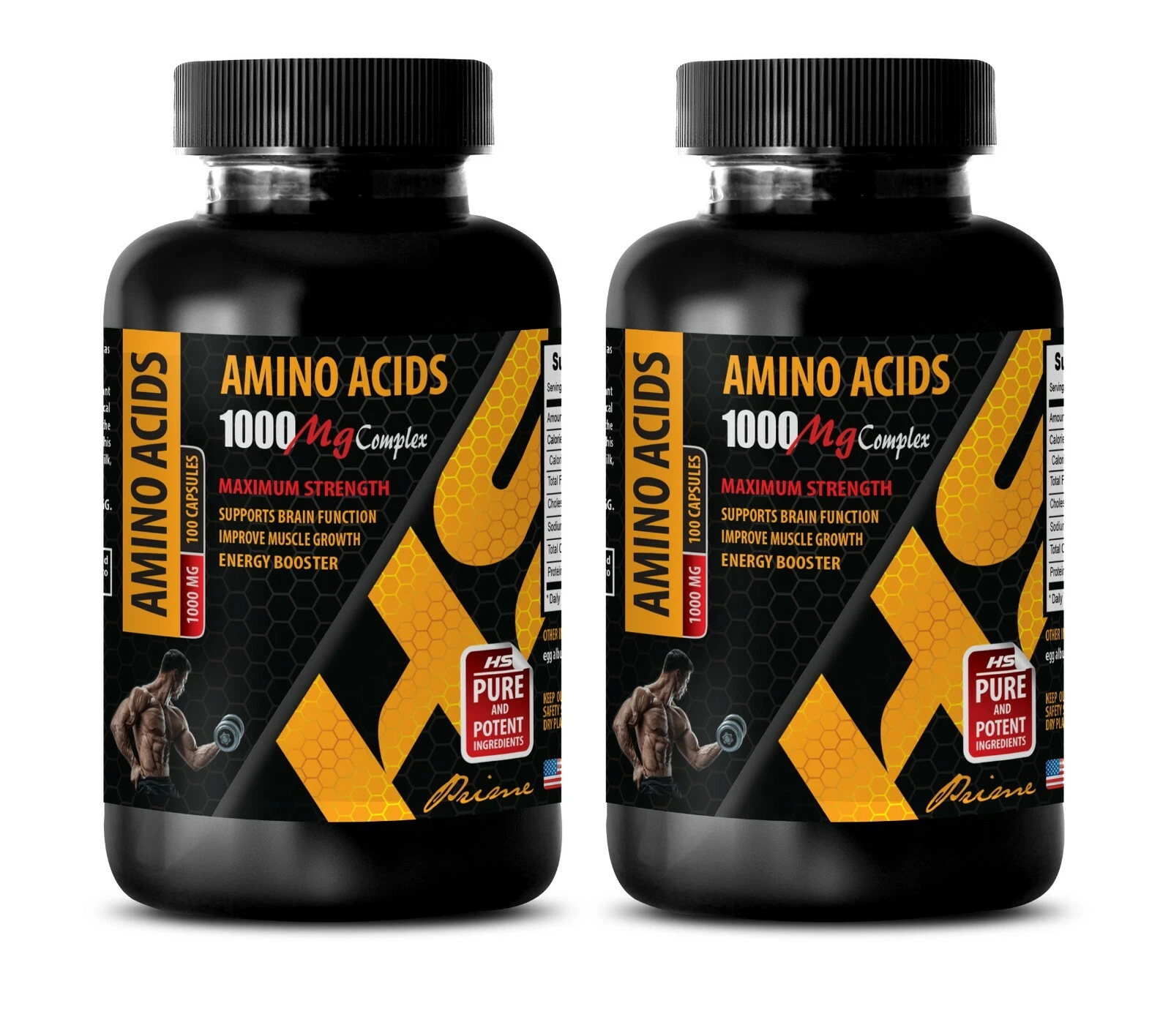 body building vitamins - AMINO ACIDS 1000MG - bcaas amino acids 2B