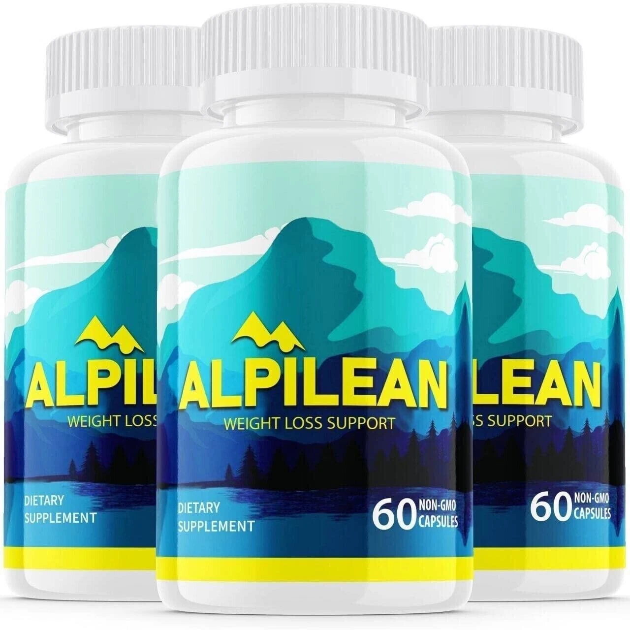 3-Pack Alpilean, Keto and Weight Loss Support, Fat burner (180 Capsules)