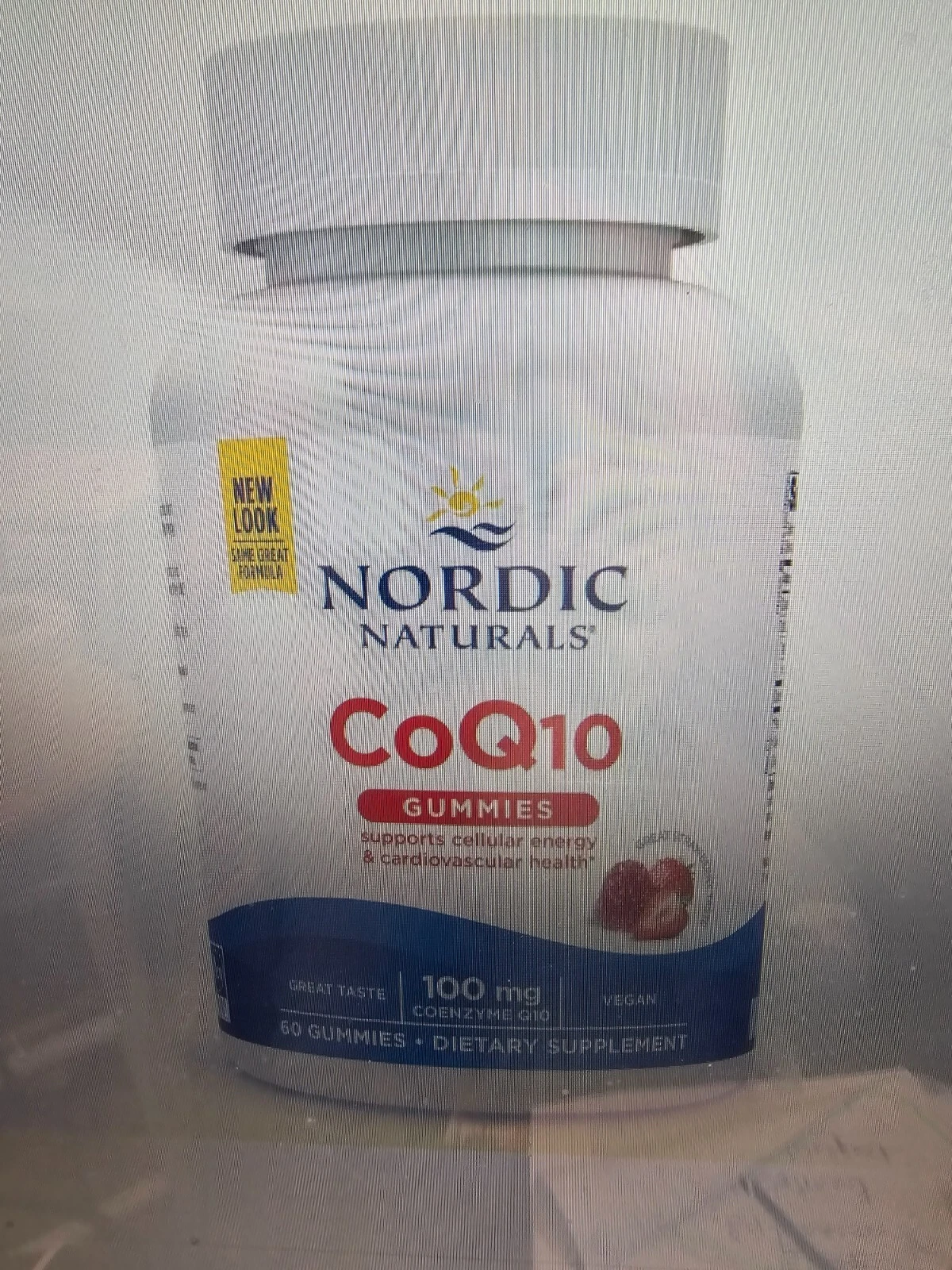 Nordic Naturals CoQ10 Gummies Dietary Supplement - 100 mg - 60 Gummies Exp 09/24