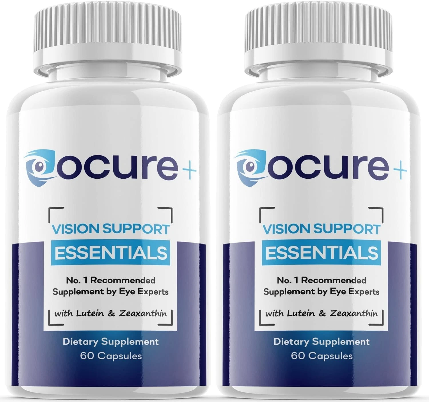 (2 Pack) Ocure+ Vision Supplement Pills - Support Healthy Vision & Eye Sight