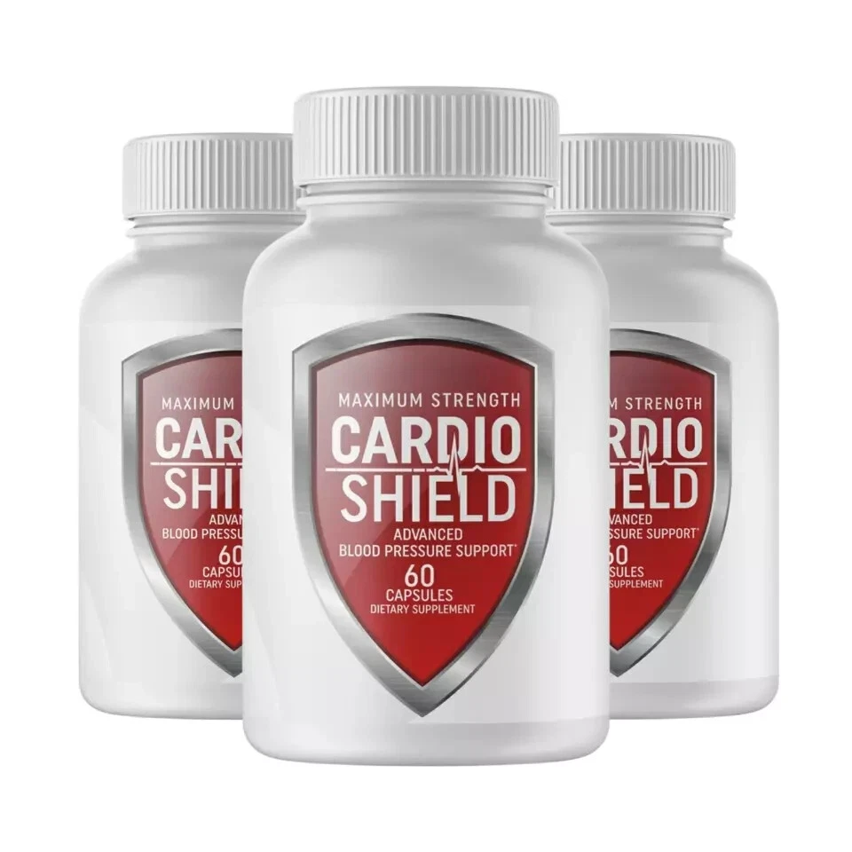 Cardio Shield Advance Blood Pressure Support Supplement (180 Capsules) 3-Pack