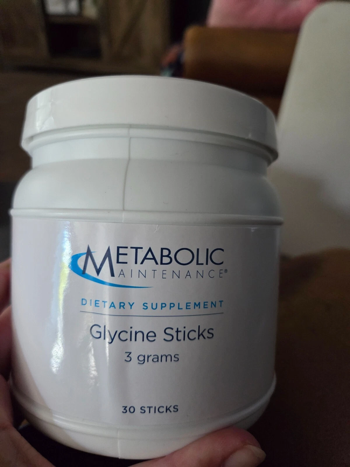 Metabolic Maintenance Glycine Sticks 3 Grams 30 Sticks exp..6/26