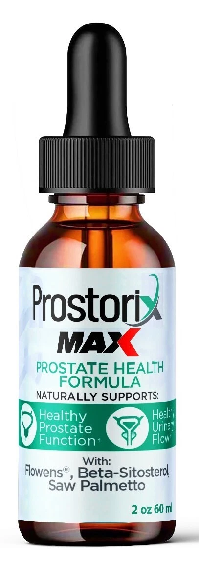 (1 Pack) Prostorix MAX Advanced Urinary Aid Drops to Support Prostate Functions