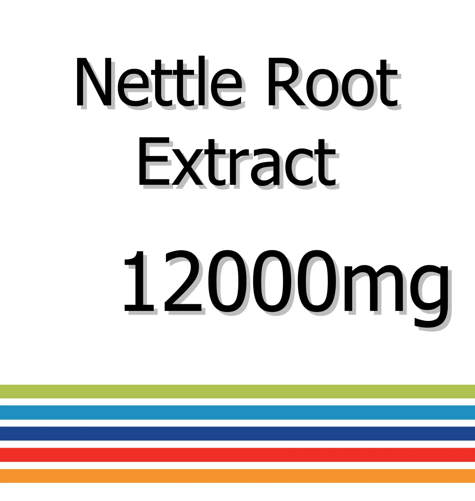 Nettle Root Extract 12000mg x 90 Tablets - Enhanced Immune System