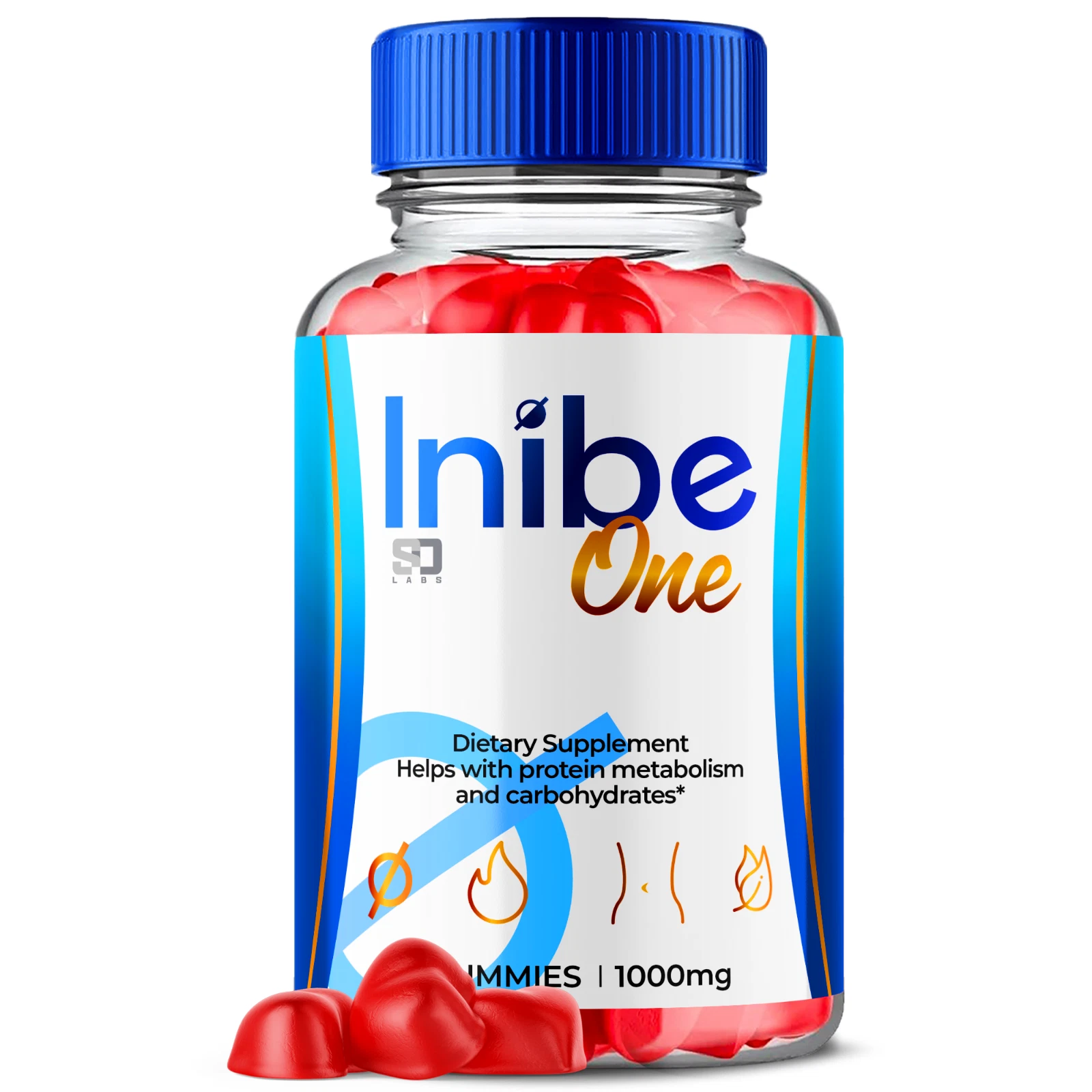 Inibe One ACV Gummies – Support for Appetite and Weight Management 60 Gummies
