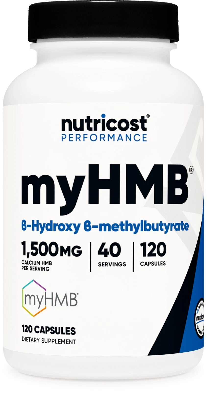 Nutricost Performance myHMB Supplement (1500mg) 120 Capsules
