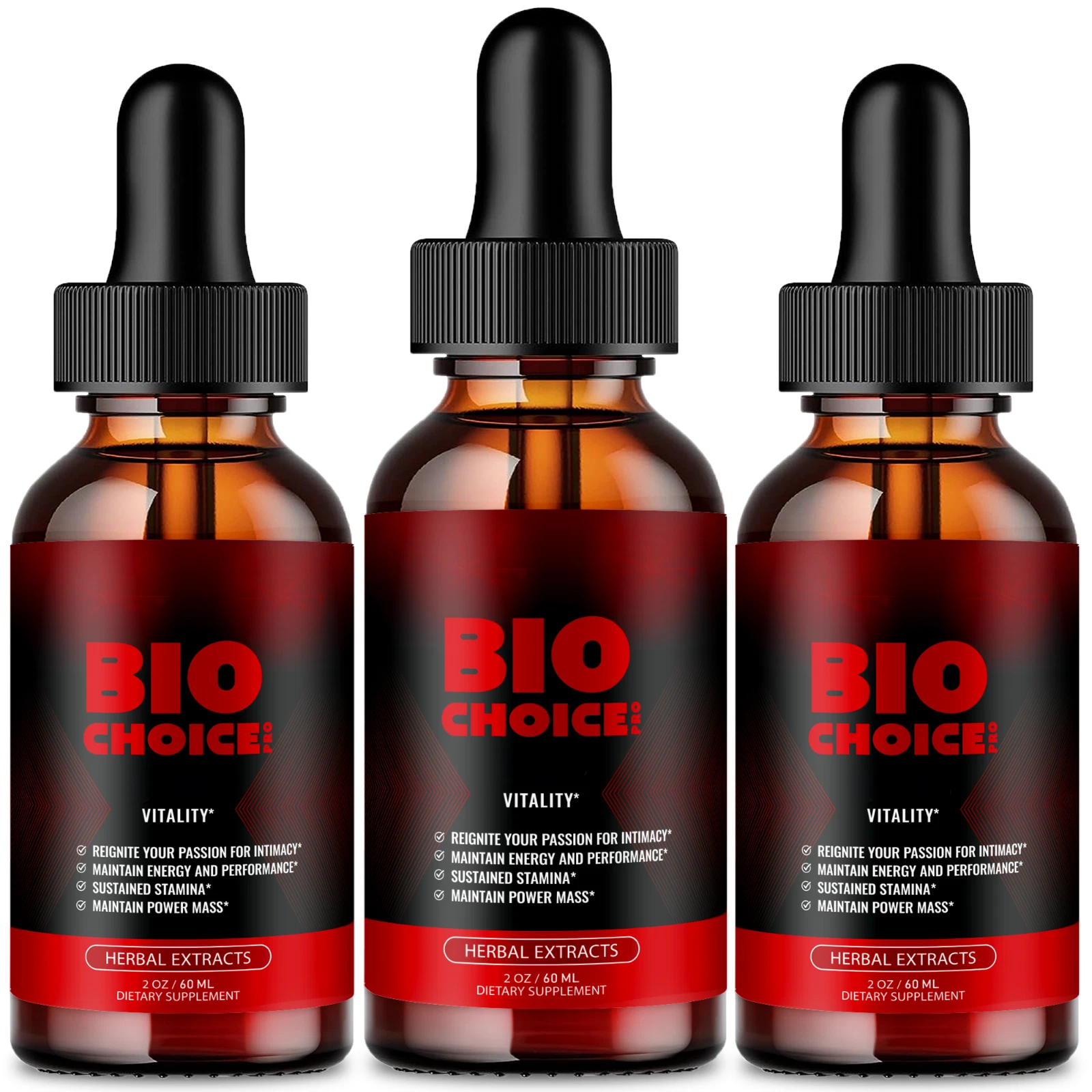BioChoice Drops Prostate Health Support, Bio Choice Men Liquid Drops (3 Pack)
