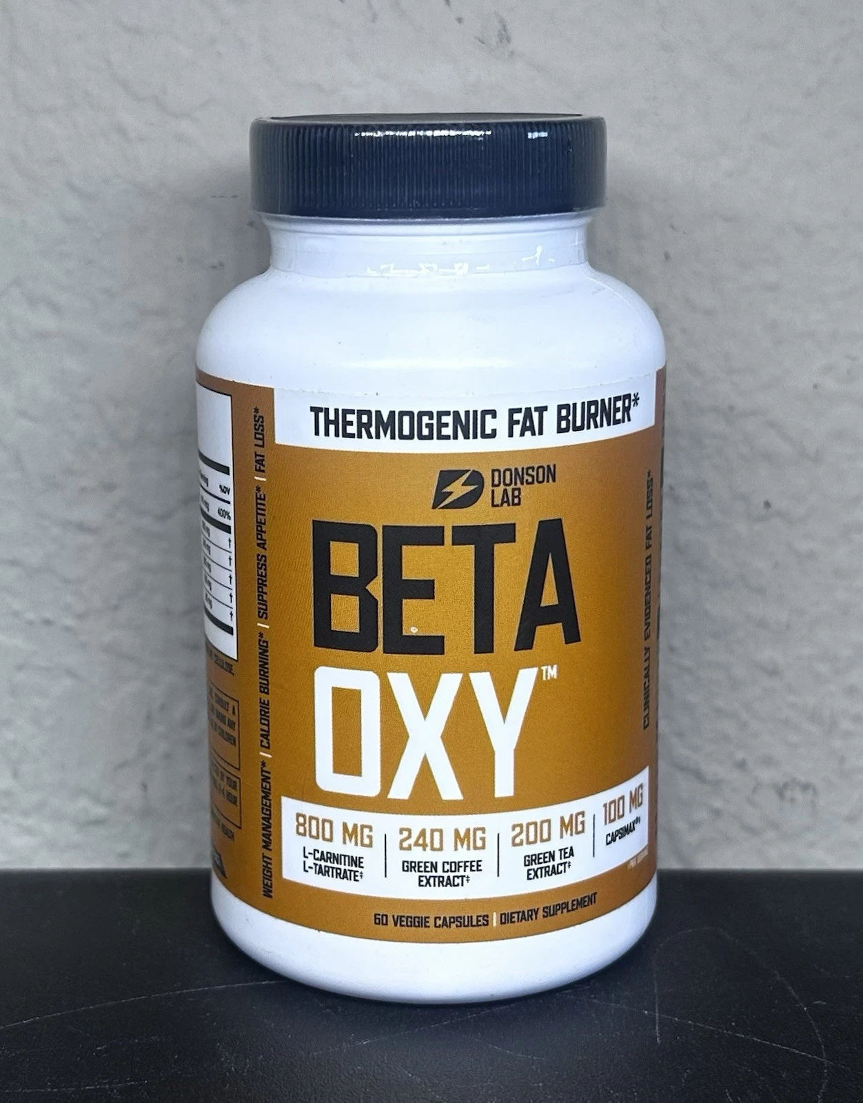 BetaOxy Fat Burner & Appetite Suppressant and Weight Loss Supplement-NEW SEALED