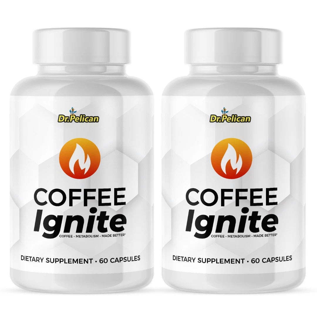 Coffee Ignite- Keto & Weight Support- 2 Bottles- 120 Capsules
