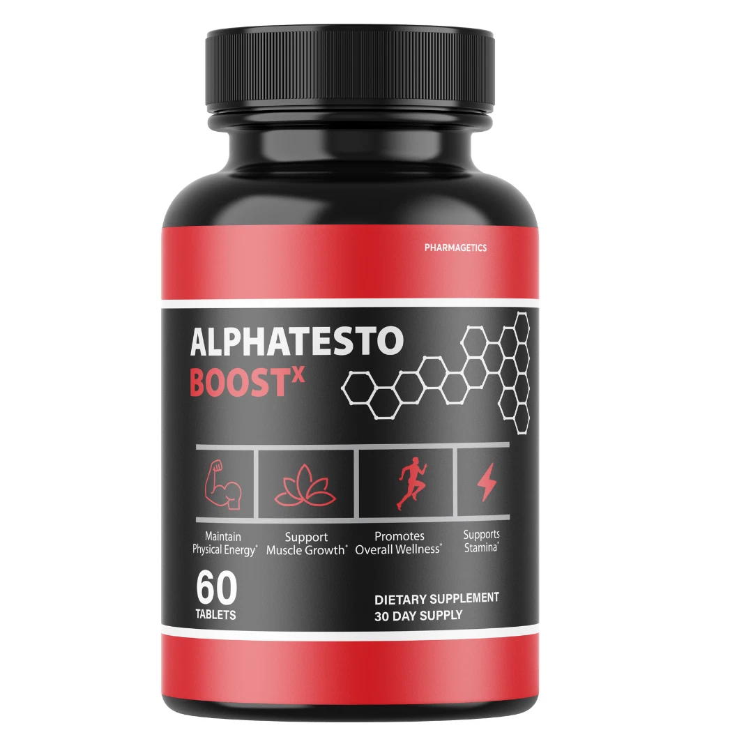 Alpha Testo Boost X Plus, Alpha Testo Booster for Men - 60 Tablets