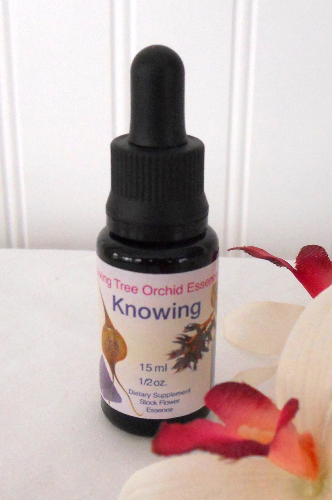 Living Tree Orchid Essences KNOWING 15 ml 1/2 oz Acts on Chakras