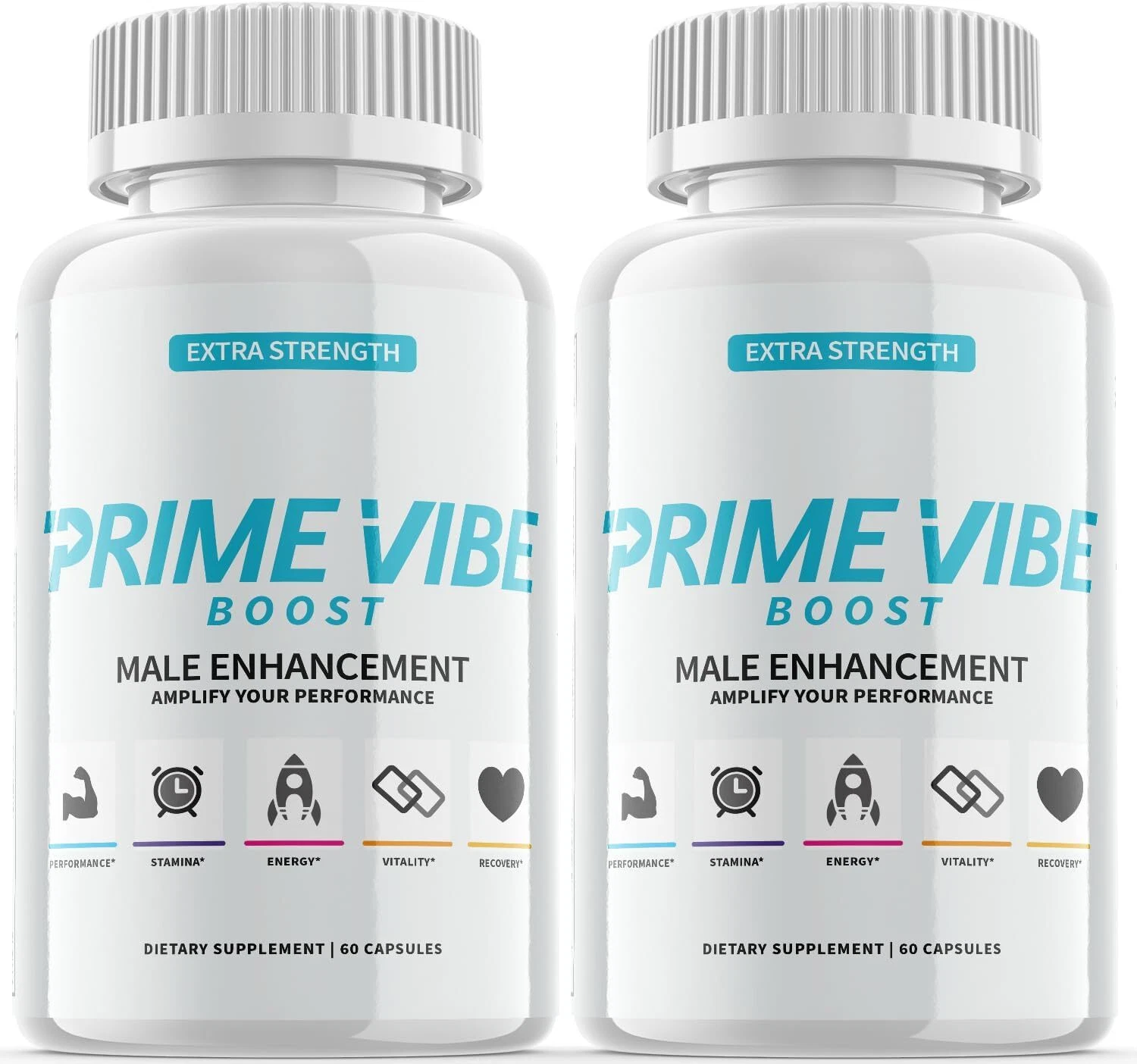Prime Vibe Boost Pills - Prime Vibe Boost Male Vitality Support ORIGINAL -2 Pack