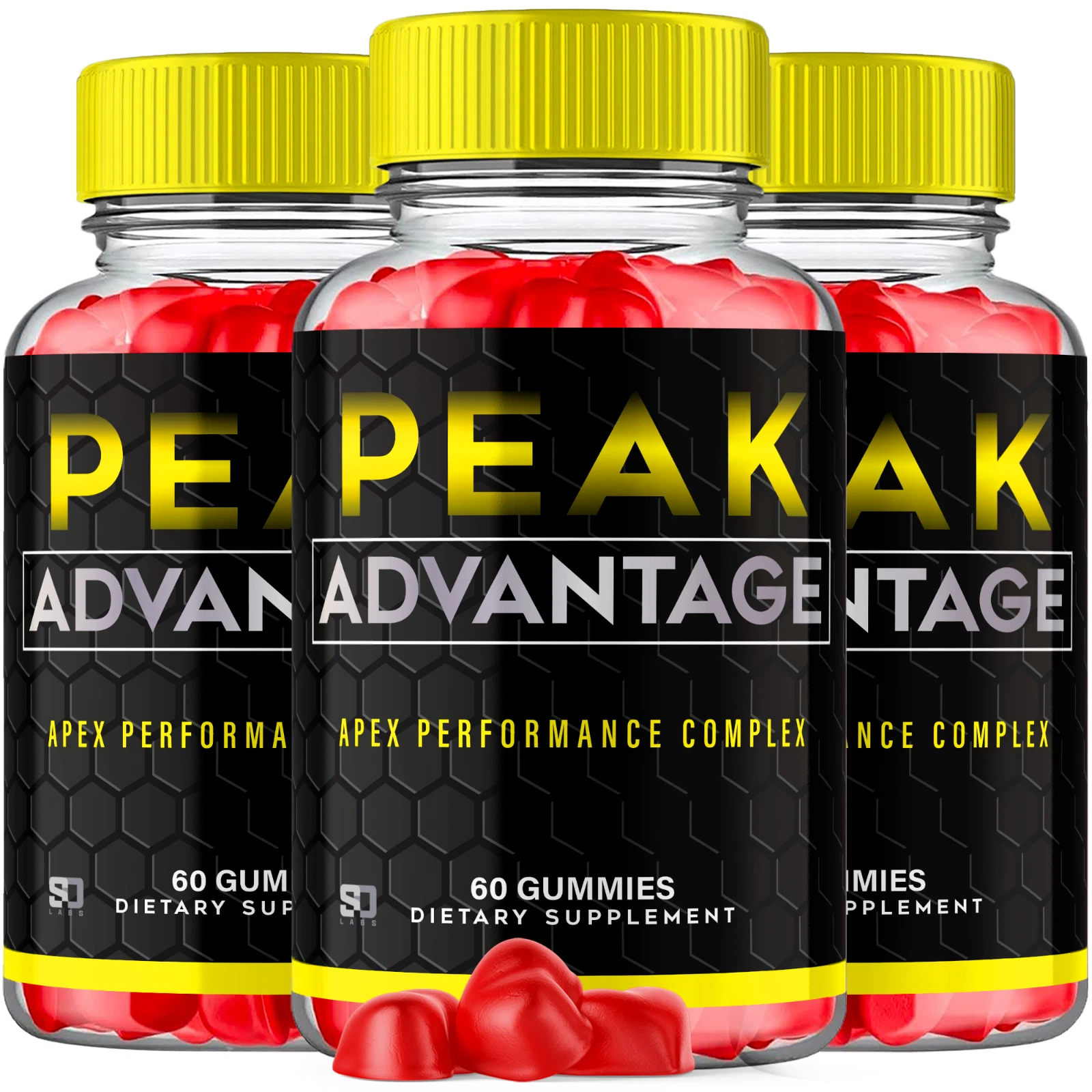 Peak Advantage Gummies Apex Performance Complex (3 Pack)