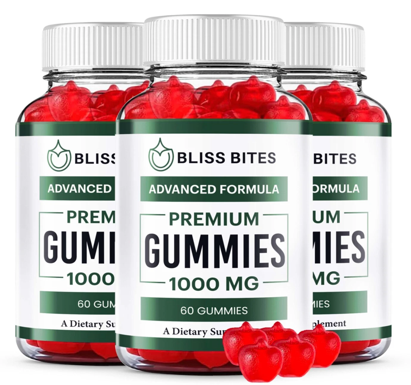 Bliss Bites Gummies - Official Formula (3 Pack)