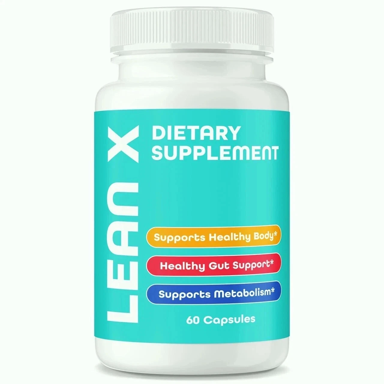 Lean X Fat Burner Pills Weight Loss Formula for Advanced Energy 60ct - Pack of 1