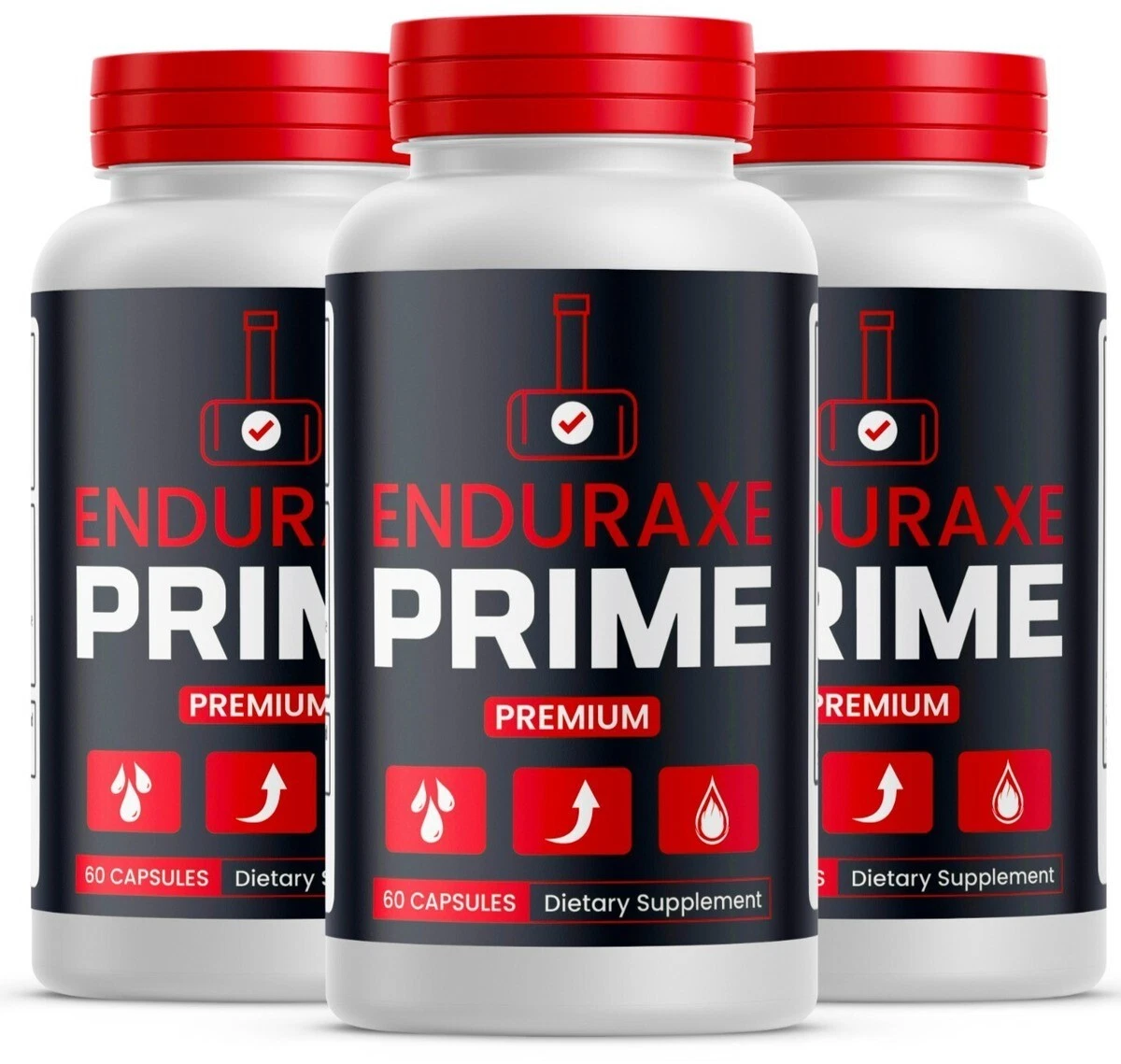 Enduraxe Prime Pills Endurox Prime Pills for men ED (3Bottles 180 Capsules)