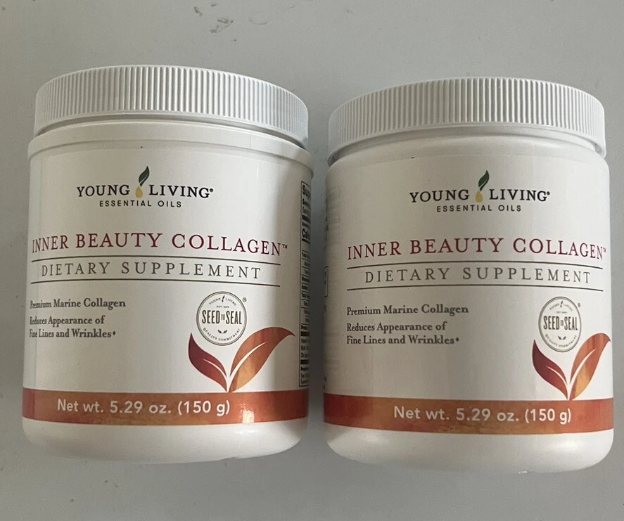 Young Living Inner Beauty Collagen, Premium Marine Collagen, 5.29 oz (150g) NEW