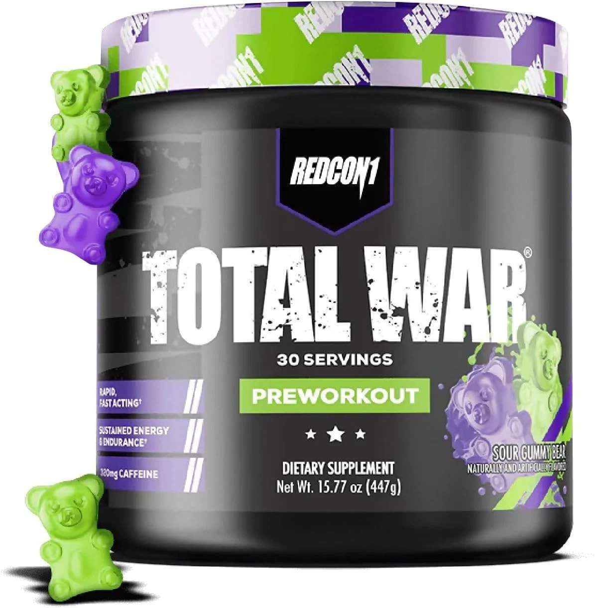 Total War Pump Preworkout - Sour Gummy Bear (40 Servings)