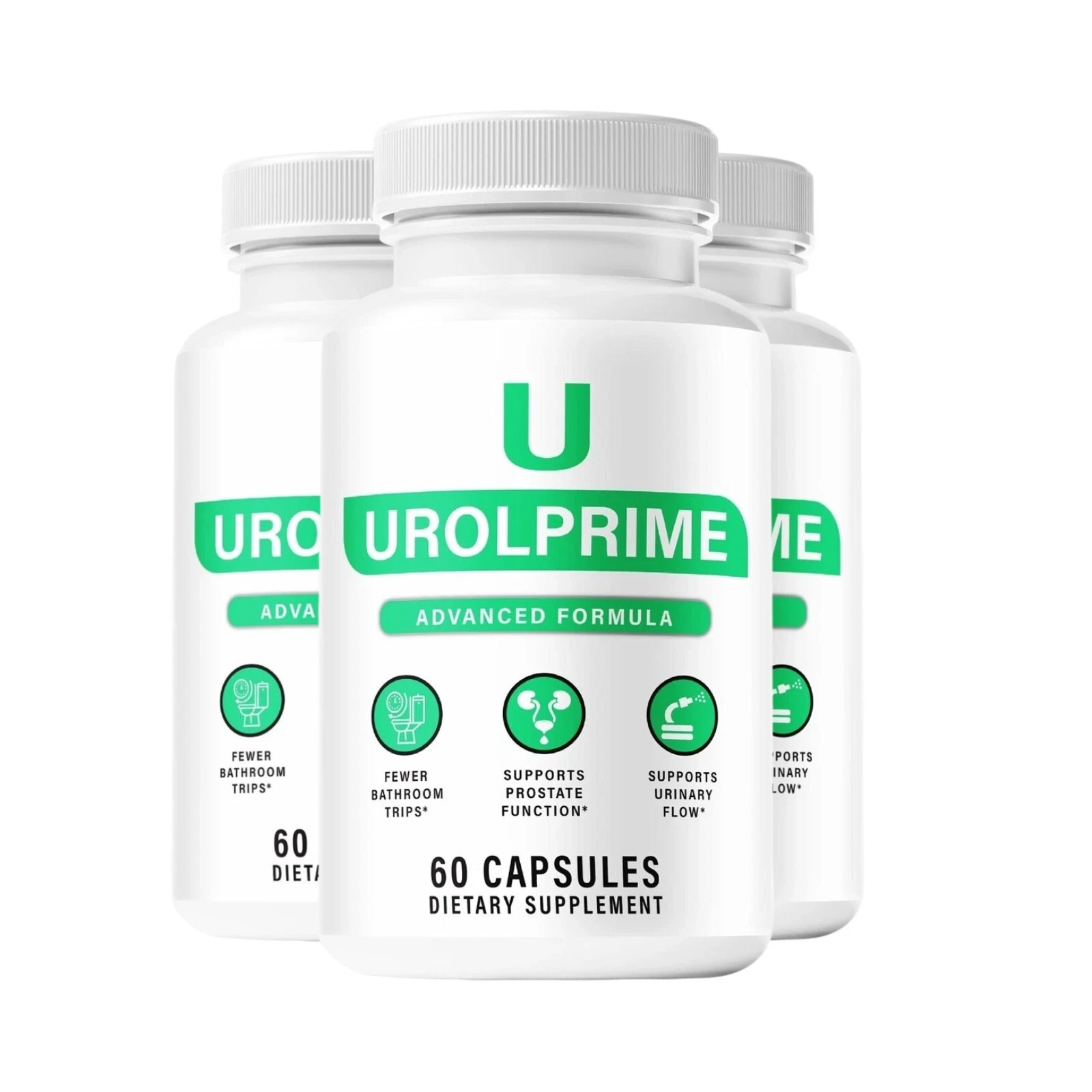 3-Pack UrolPrime Prostate Capsules, Urol Prime for Healthy Prostate -180 Capsule