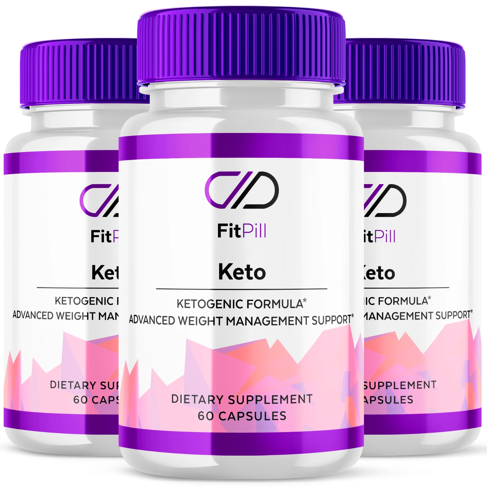 Fit Pill Advanced Keto Formula Max Loss Support Fitness Supplement 180 Capsules