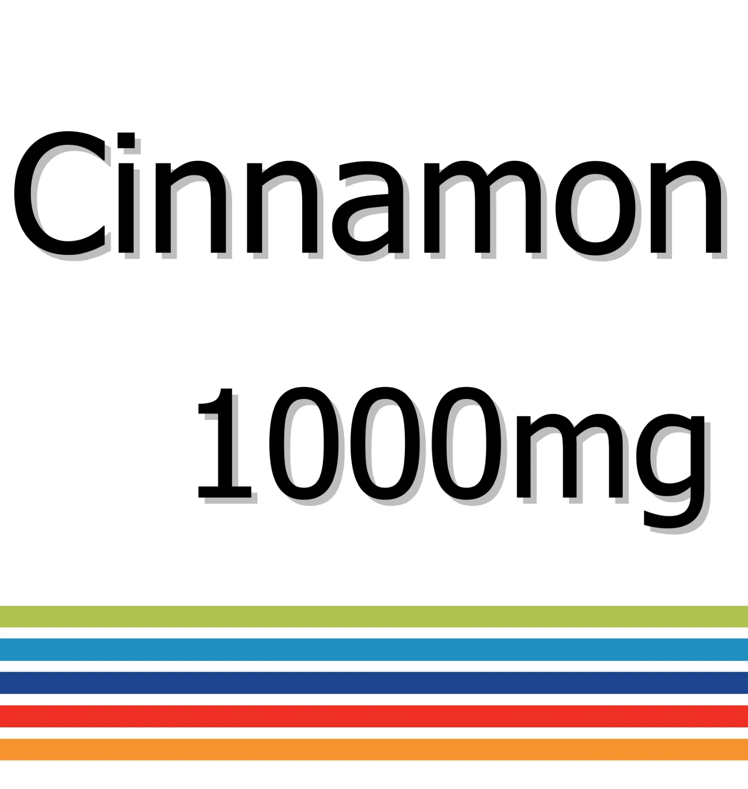 Cinnamon 1000mg x 30 Tablets - Cardiovascular Health
