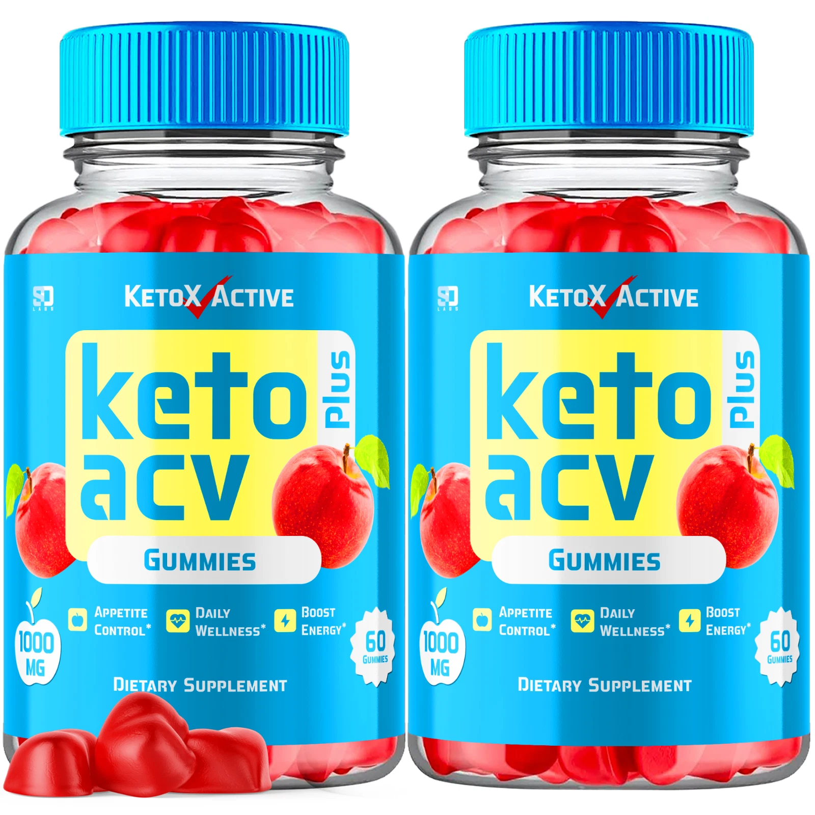 Keto X Active Gummies Supports Advanced Weight Management and Energy (2 Pack)