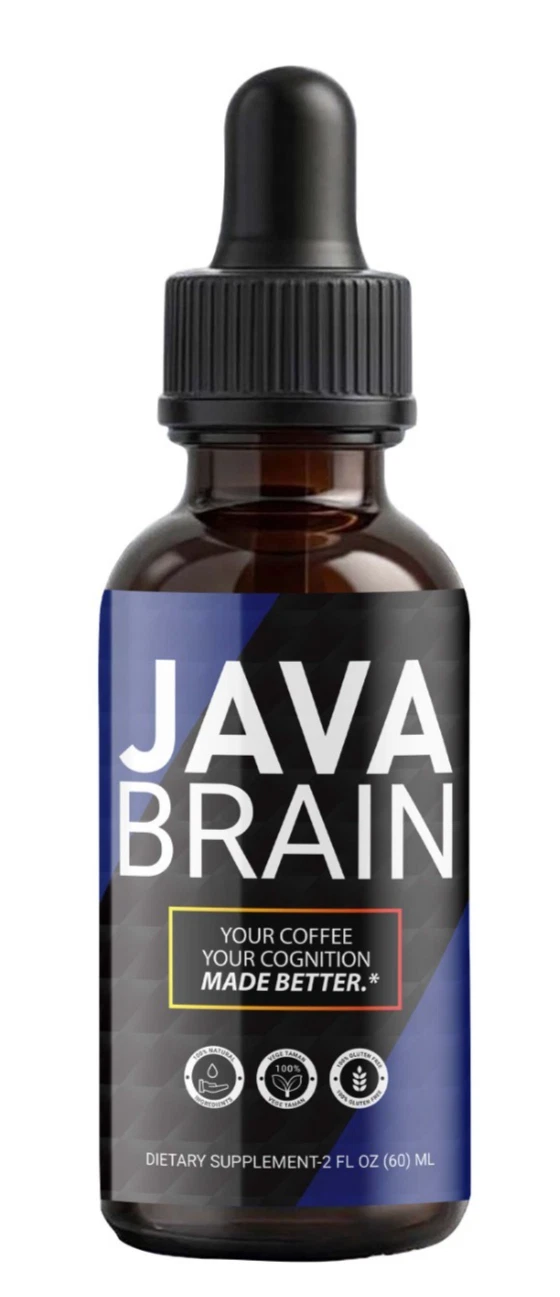 Java Brain Drops Advanced Brain Health & Cognitive Support Supplement (1 Pack)