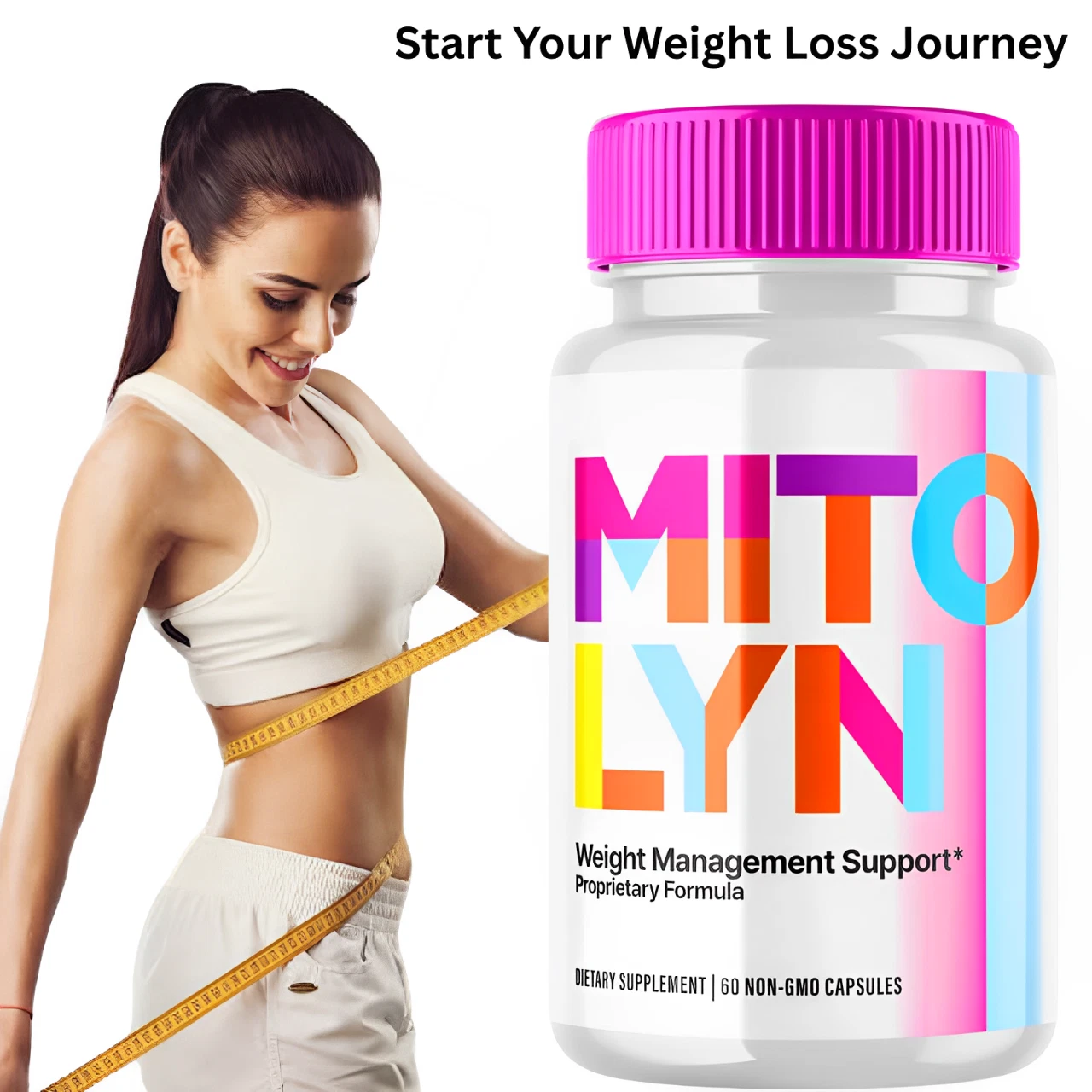 Mitolyn Advanced Weight Loss Support Mito Lyn Maximum Strength 60ct - Free Ship