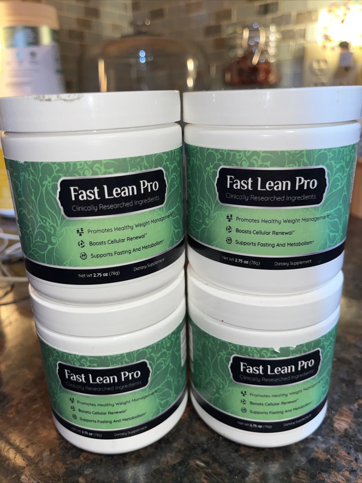 Fast Lean Pro - Weight Management Support Shake Powder - 30 Servings Exp 8/2025