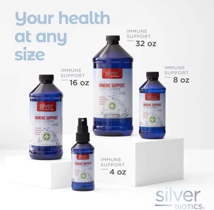 Silver Biotics Daily Immune Support Supplement | SilverSol Tech | Factory Direct